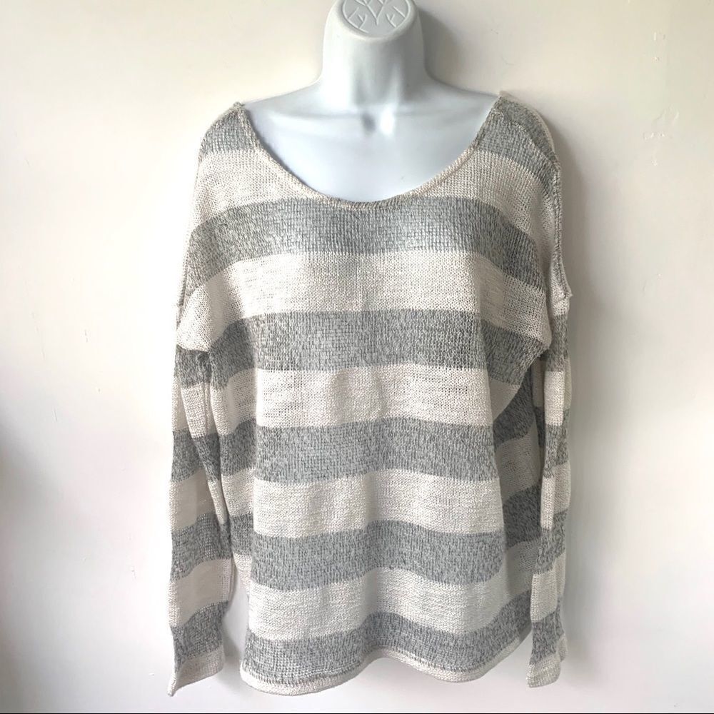 🎃ASOS MATERNITY SHEER BLACK SCOOP NECK SWEATER